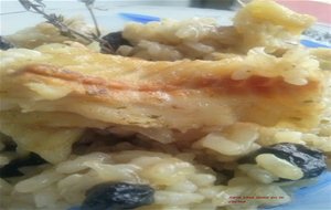 Arroz Con Bacalao Al Pedro Ximénez
