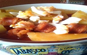 Patatas Con Chistorra
