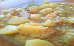 Patatas Con Raya Y Arroz
