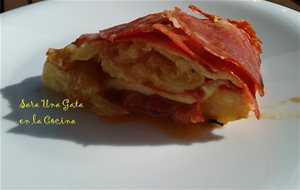 Tortilla Española De Chorizo, Al Horno
