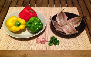 Sardinas En Vinagre Con Pimientos Asados
