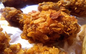 Muslitos De Pollo Con Corn Flakes Al Horno
