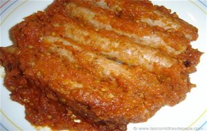 Salchichas Con Tomate			