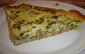 Quiche De Champi&ntilde;ones Y Esp&aacute;rragos Trigueros			