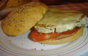 Hamburguesa De Pollo Asado