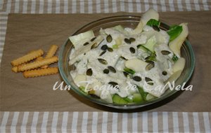 Ensalada Verde Con Salsa De Yogur
