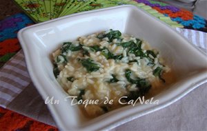 Risotto De Espinacas
