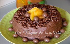 Tarta Sin Gluten De Naranja Y Nutella
