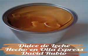 Dulce De Leche Hecho En Olla Exprés
