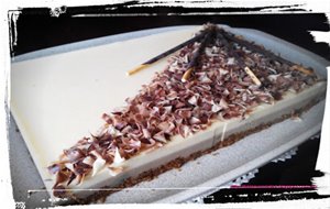 Tarta De Cafe Y Chocolate Blanco
