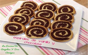 Espirales De Vainilla Y Chocolate
