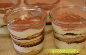 Vasitos De Tiramisú Con Bizcocho De Soletilla Caseros
