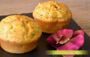 Muffins De Calabacín, Zanahoria Y Jengibre
