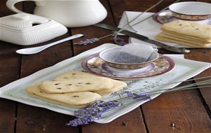 Galletas De Mantequilla Y Lavanda
