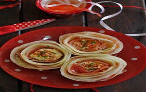 Rosas De Melón Con Jamón En Vinagreta
