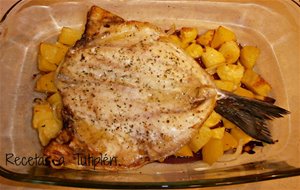 Dorada Al Horno Con Patatas
