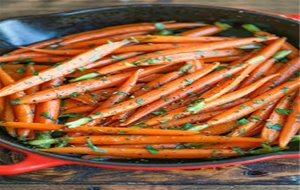 Zanahorias Con Canela Y Azúcar Moreno
