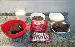 Tarta Kit Kat
