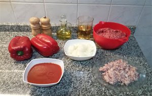 Pimientos Rellenos De Carne
