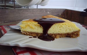 Tarta De Queso Y Chocolate