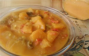 Curry De Calabaza (una Verdura Muy Sana)
