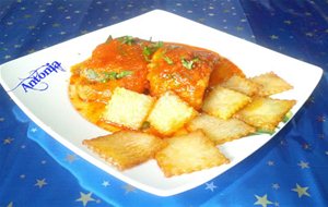 (=!o!=) Bacalao En Salsa De Pimientos Del Piquillo (=!o!=)
