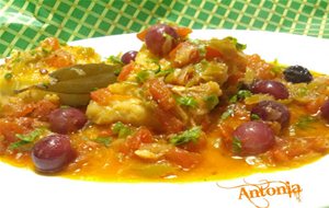 Bacalao Al Vino Moscatel 
