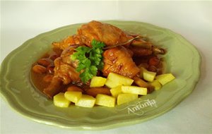 ()() Pollo A La Borgeña ()()
