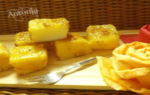 Leche Frita Caramelizada 
