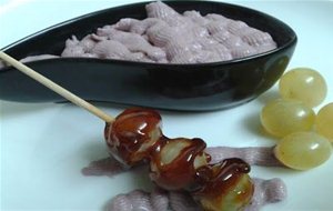 Mousse De Zurracapote Con Chupa-chup De Uvas