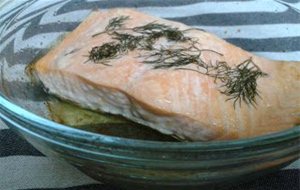 Salmón Al Horno Con Aroma De Eneldo