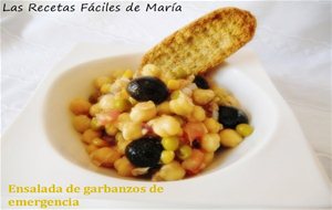 Ensalada De Garbanzos De Emergencia