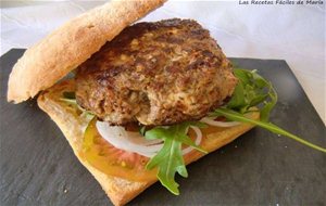 Hamburguesa Con Quesitos Casera