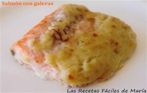 Salmón Con Galeras Gratinado