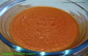 Salsa De Tomate Casera