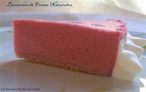 Bavaroise De Fresas Naturales