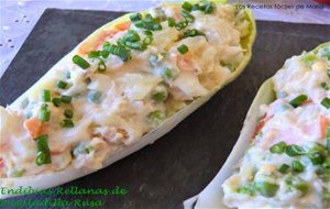 Endibias Rellenas De Ensaladilla Rusa