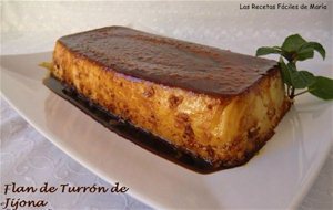 Flan De Turrón De Jijona (xixona)