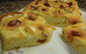 Focaccia De Queso Rulo Y Chorizo Casero