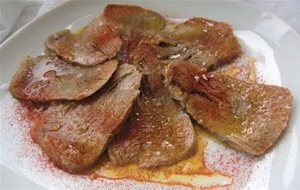 Lengua De Ternera A La Gallega Y Con Tomate