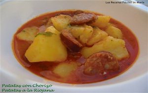 Patatas Con Chorizo