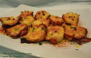 Pulpo A La Plancha Con Tomillo