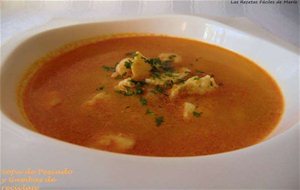 Sopa De Pescado Y Gambas De &#8220;reciclaje&#8221;