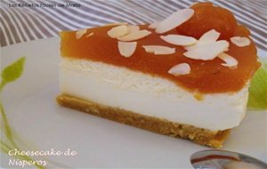 Receta Cheesecake, Tarta De Queso Con Nísperos