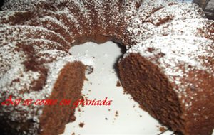 Bundt Cake De Chocolate Sin Gluten
