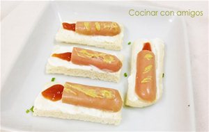 Canapés Navideños
