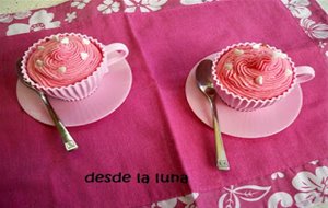 Cupcakes De Vainilla En Tacitas De Silicona
