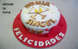 Tarta Aniversario Sonia Y Angel

