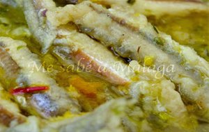 Sopa De Escabeche De Boquerones
