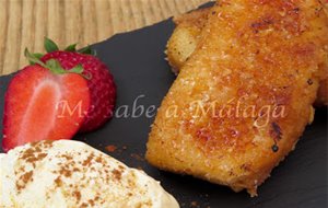 Torrijas De Vino Dulce De Málaga Caramelizadas
